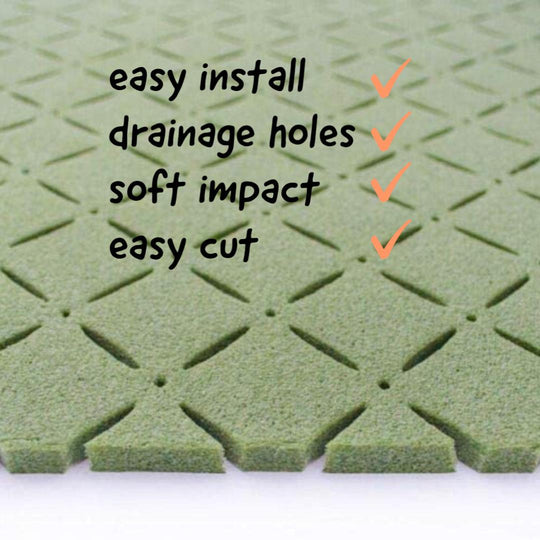 Best Artificial Artificial Grass Shock Pad Underlay