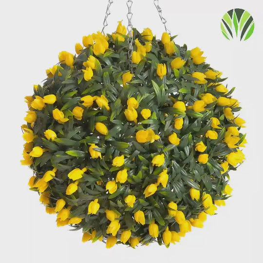 Best Artificial Orange Tulip Flower Ball
