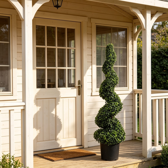 Best Artificial Boxwood Spiral Topiary Tree