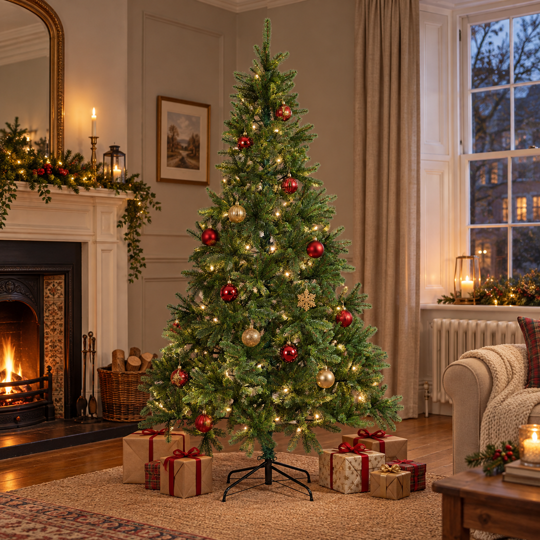 Best Artificial Premium Full PE Tips Christmas Tree - front view