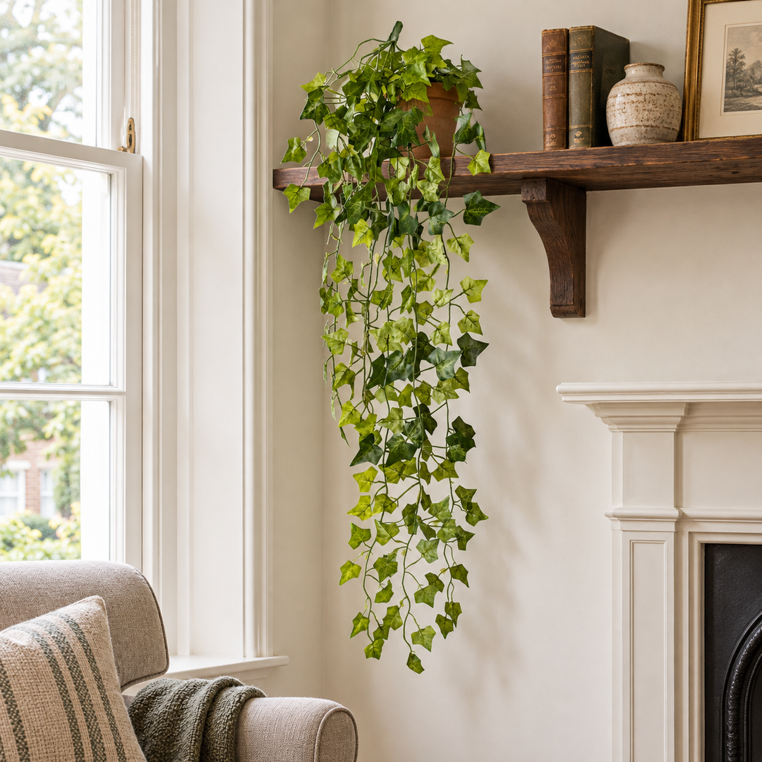 Best Artificial 100cm English Trailing Ivy Garland - TI02 - front view