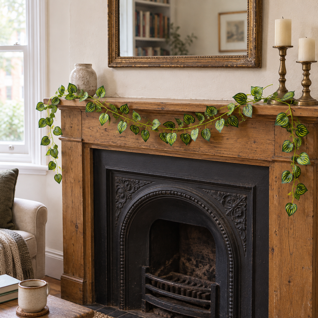 Best Artificial 7ft - 210cm Watermelon Ivy Garland - IL06 - front view