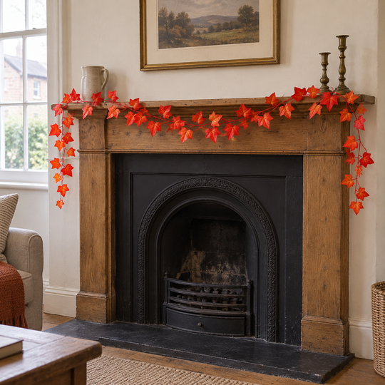 Best Artificial 7ft - 210cm Autumn English Ivy Garland - IL09