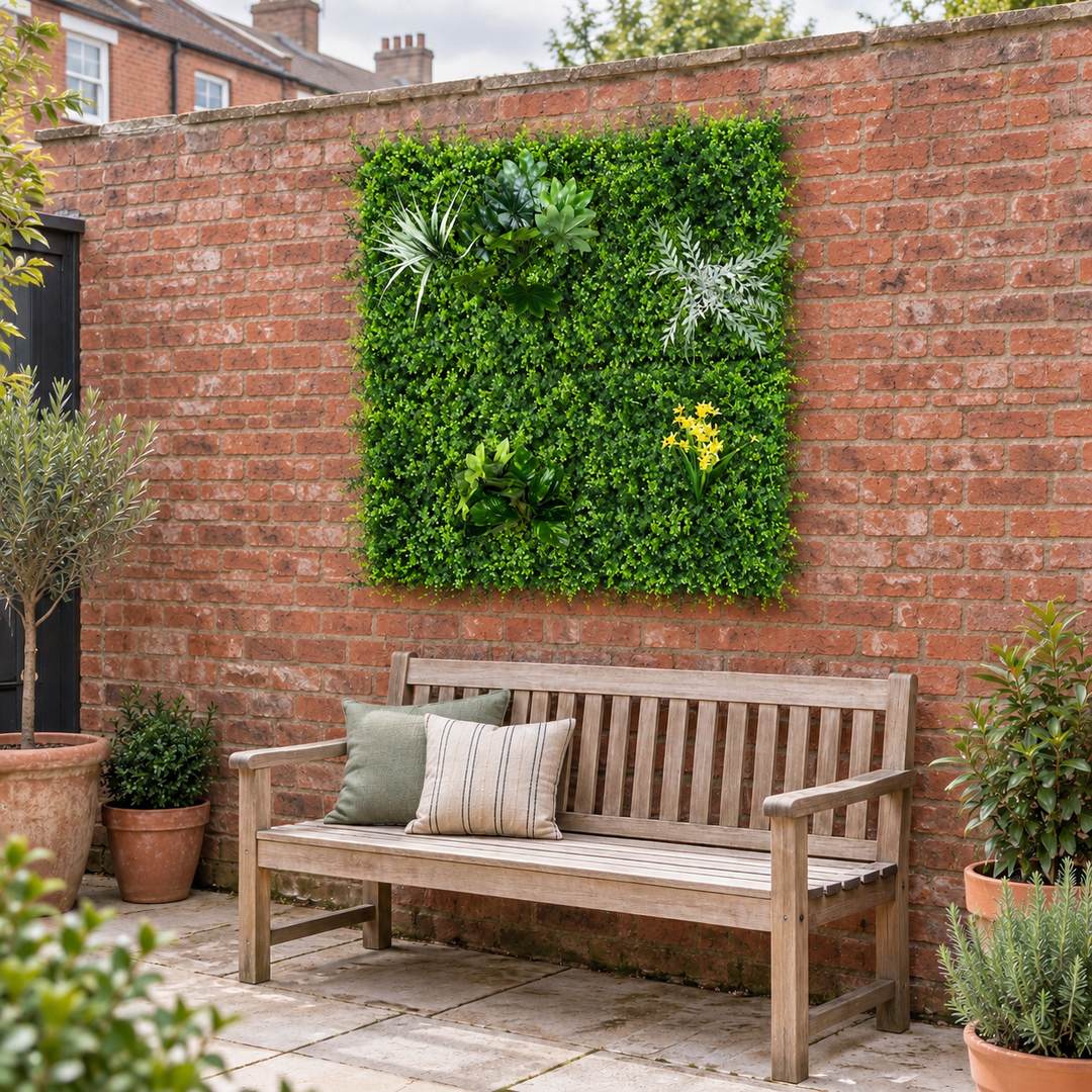 1m x 1m Living Wall Outdoor Indoor Mat - UV Stable - front view
