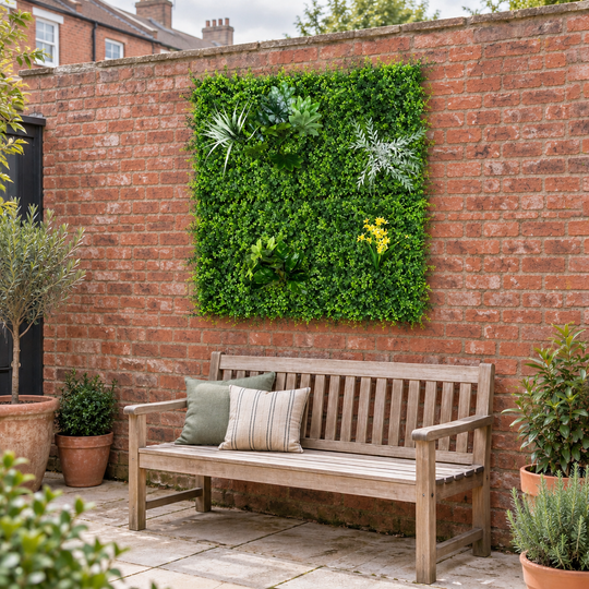1m x 1m Living Wall Outdoor Indoor Mat - UV Stable - front view