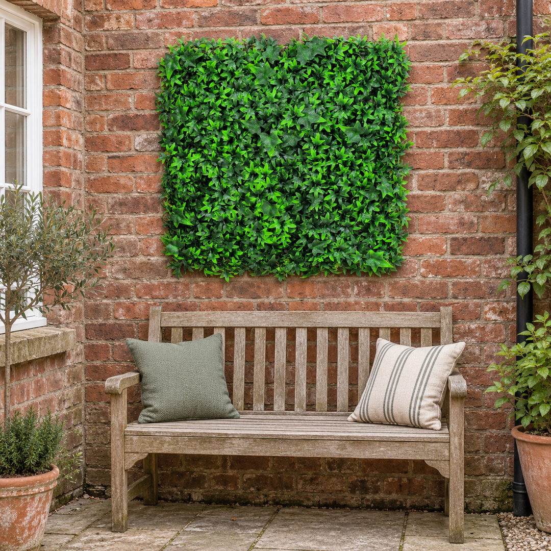 Ivy Hedging Mat - 50cm x 50cm - front view
