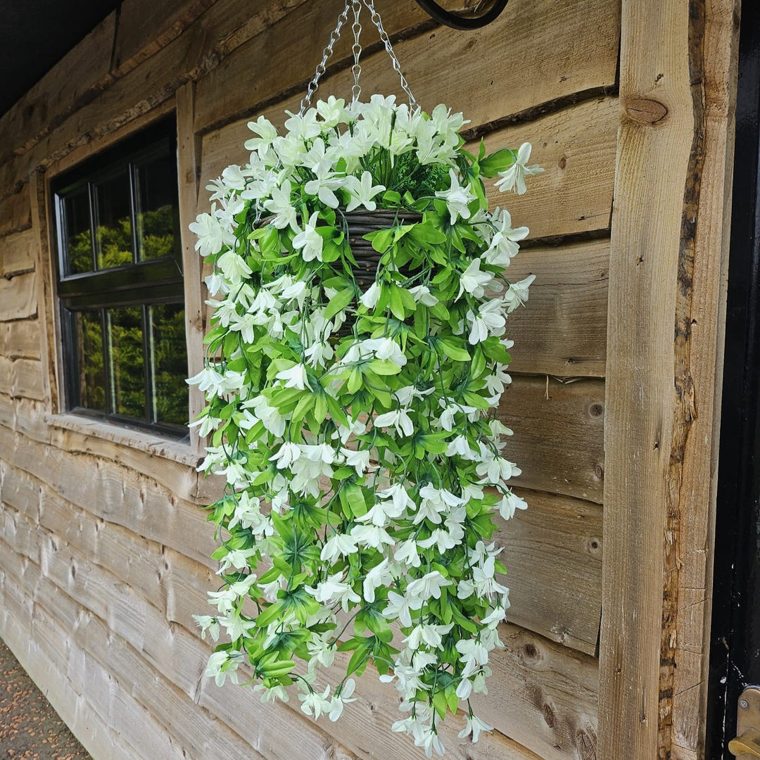 Best Artificial Trailing Lily Hanging Basket