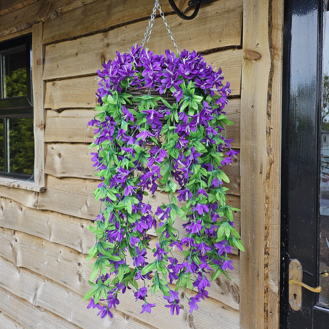 Best Artificial Trailing Lily Hanging Basket