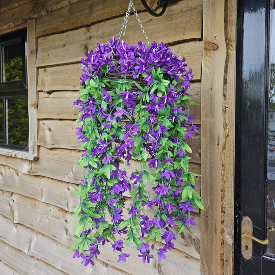Best Artificial Trailing Lily Hanging Basket