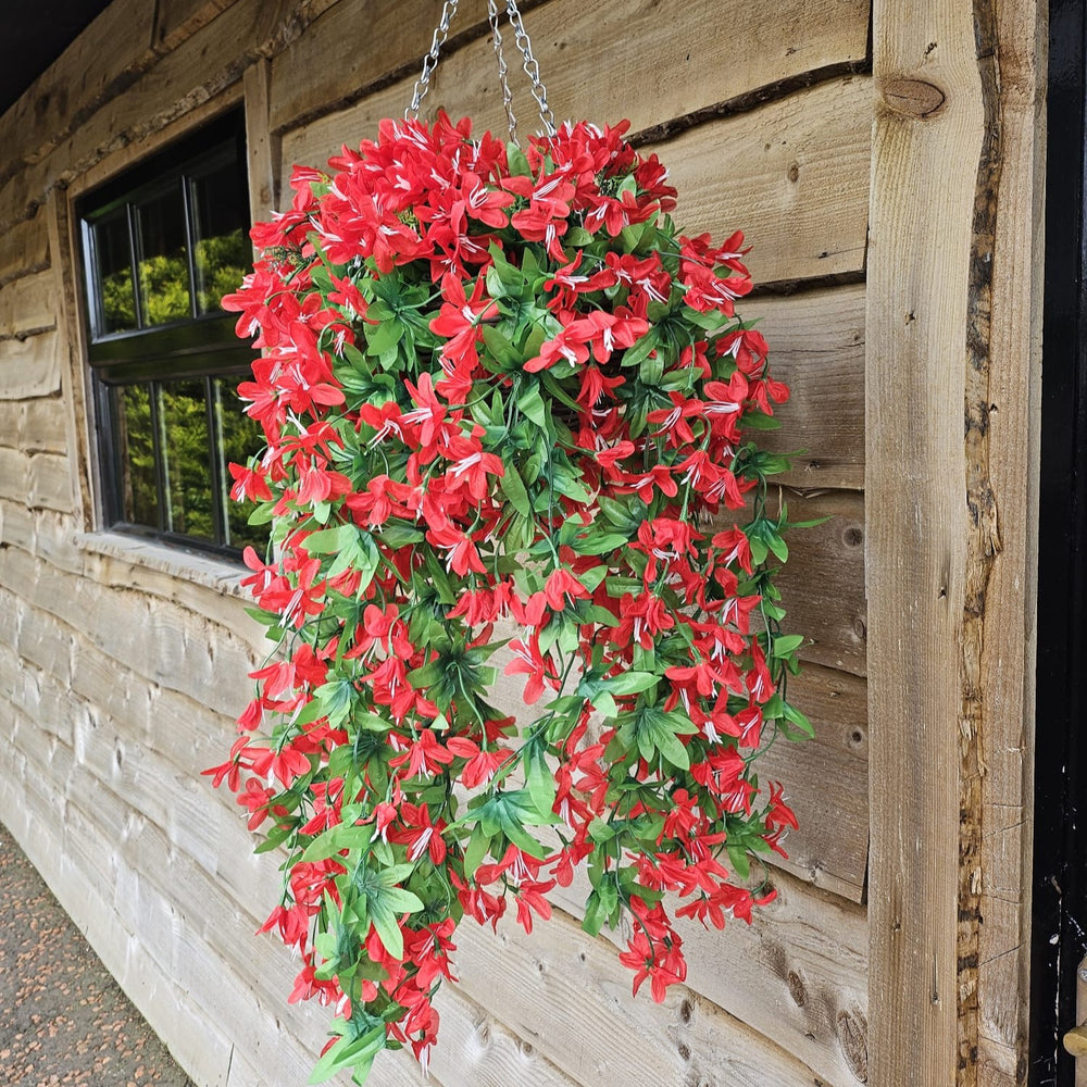 Best Artificial Trailing Lily Hanging Basket