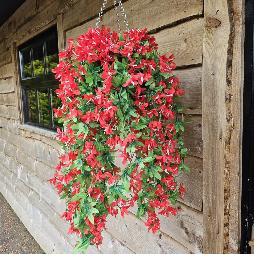 Best Artificial Trailing Lily Hanging Basket
