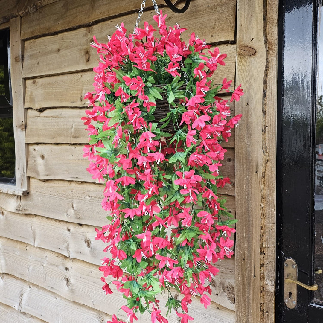 Best Artificial Trailing Lily Hanging Basket