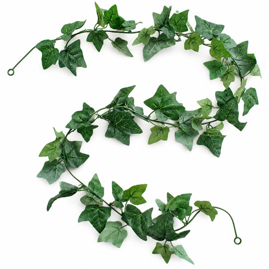 Best Artificial 200cm-6ft 7" Large Leaf English Ivy Garland - LG01