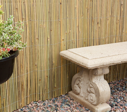 Bamboo Split Slat Fencing Screening Rolls for Garden Outdoor Privacy