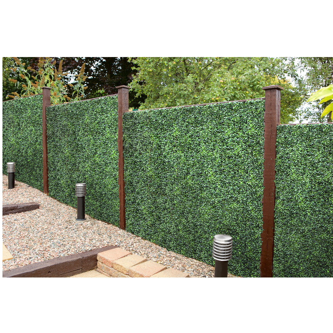 12 of 50cm x 50cm Boxwood Topiary Mat Hedging Panel