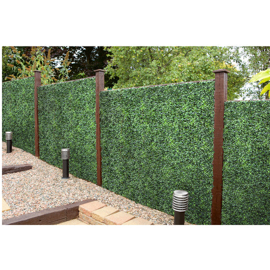 12 of 50cm x 50cm Boxwood Topiary Mat Hedging Panel