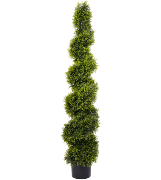 Best Artificial 5ft Cedar Spiral Tree