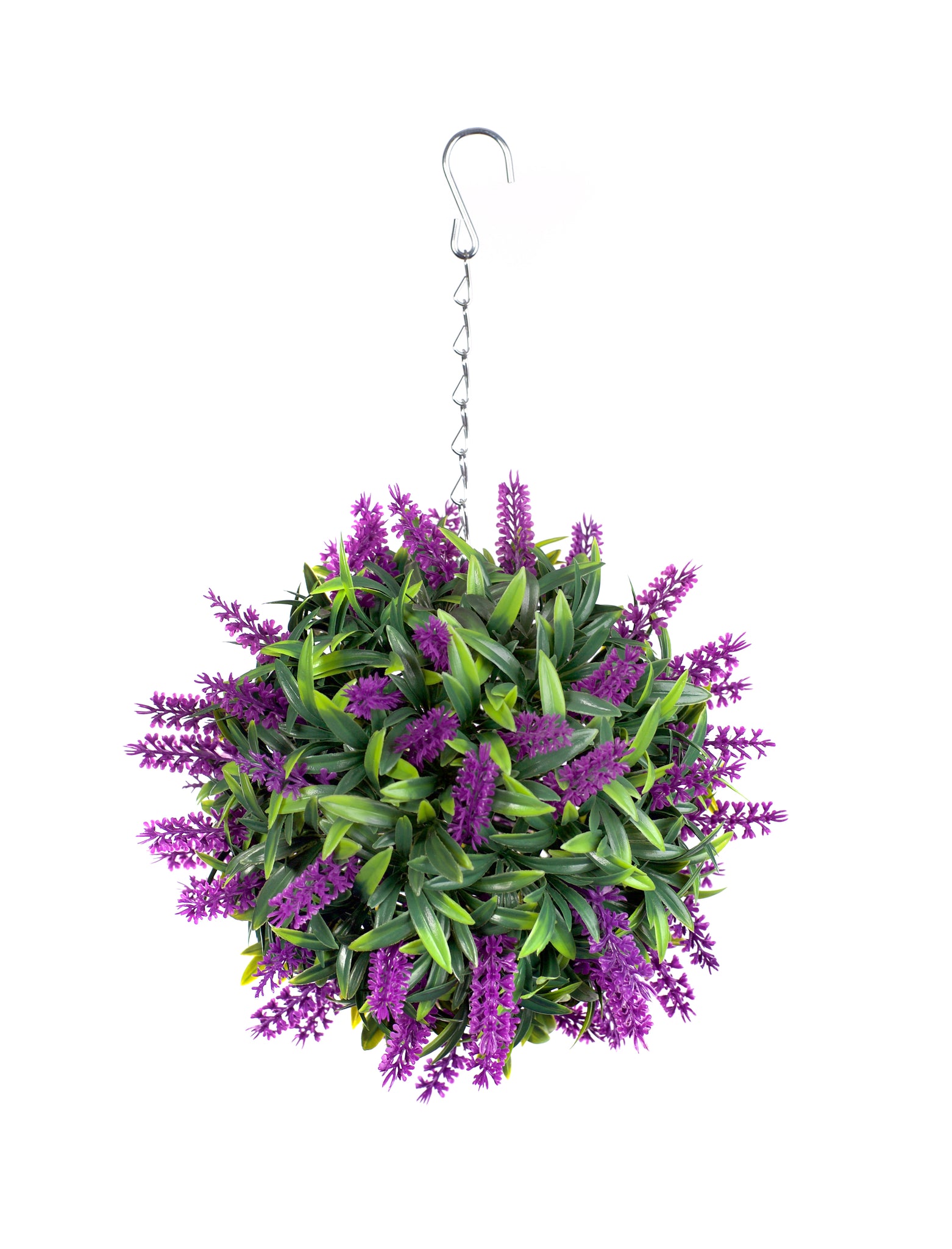 Best Artificial Purple Lush Lavender Flower Ball