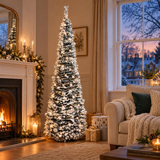 Best Artificial Battery Powered Pop-up 6ft Pre-Decorated Pre-Lit Christmas Trees