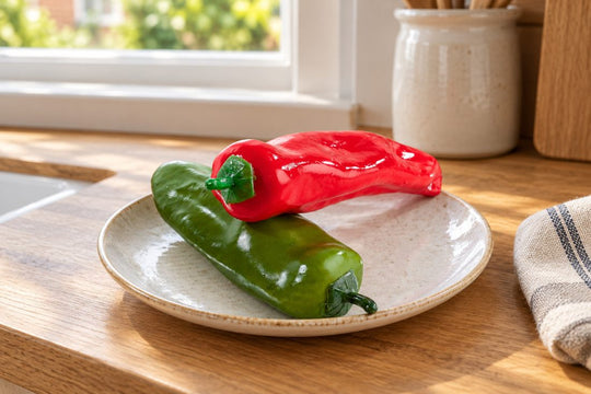 Best Artificial Red & Green Chilli Peppers in a UK home or garden setting