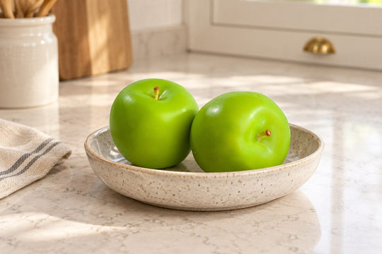 2 Best Artificial Green Apples in a UK home or garden setting
