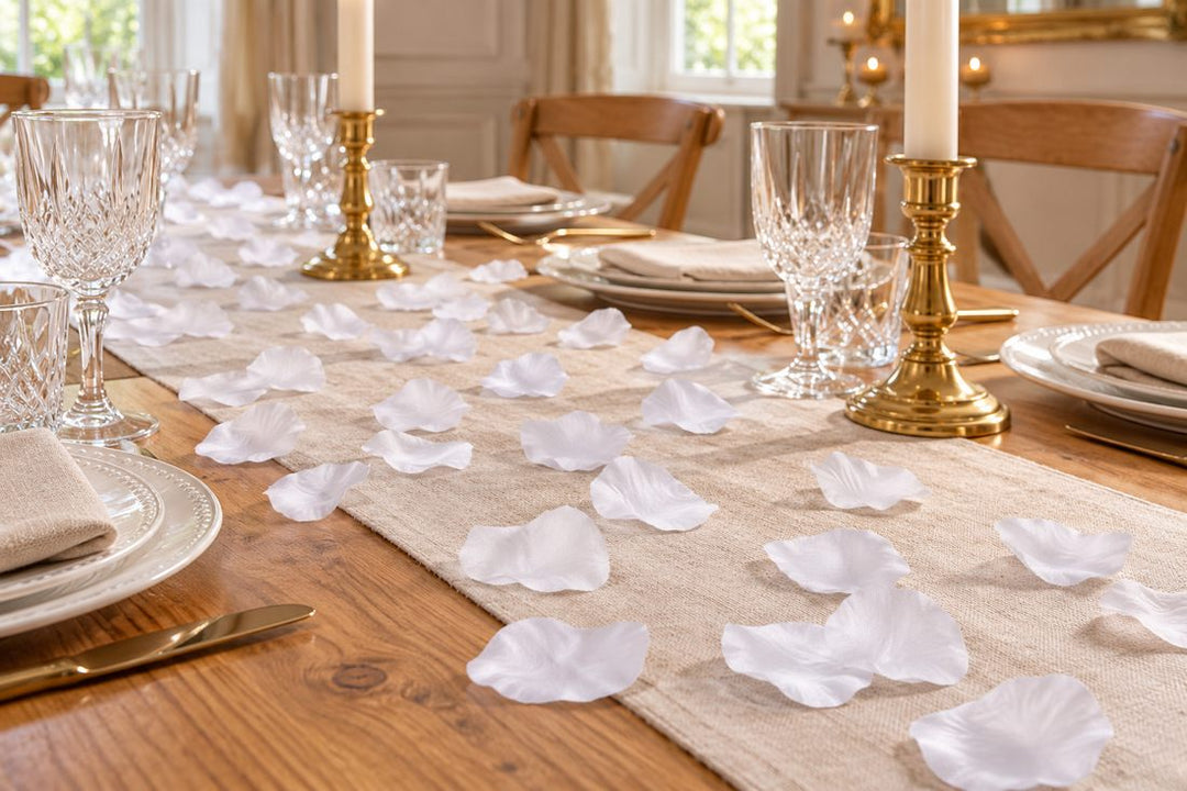 Best Artificial Silk Rose Petals in a UK home or garden setting