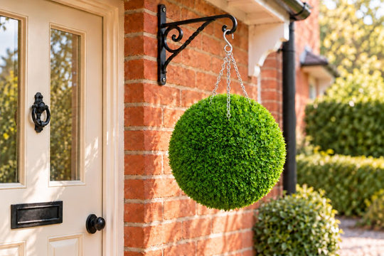 Best Artificial Green Grass Moss Ball in a UK home or garden setting