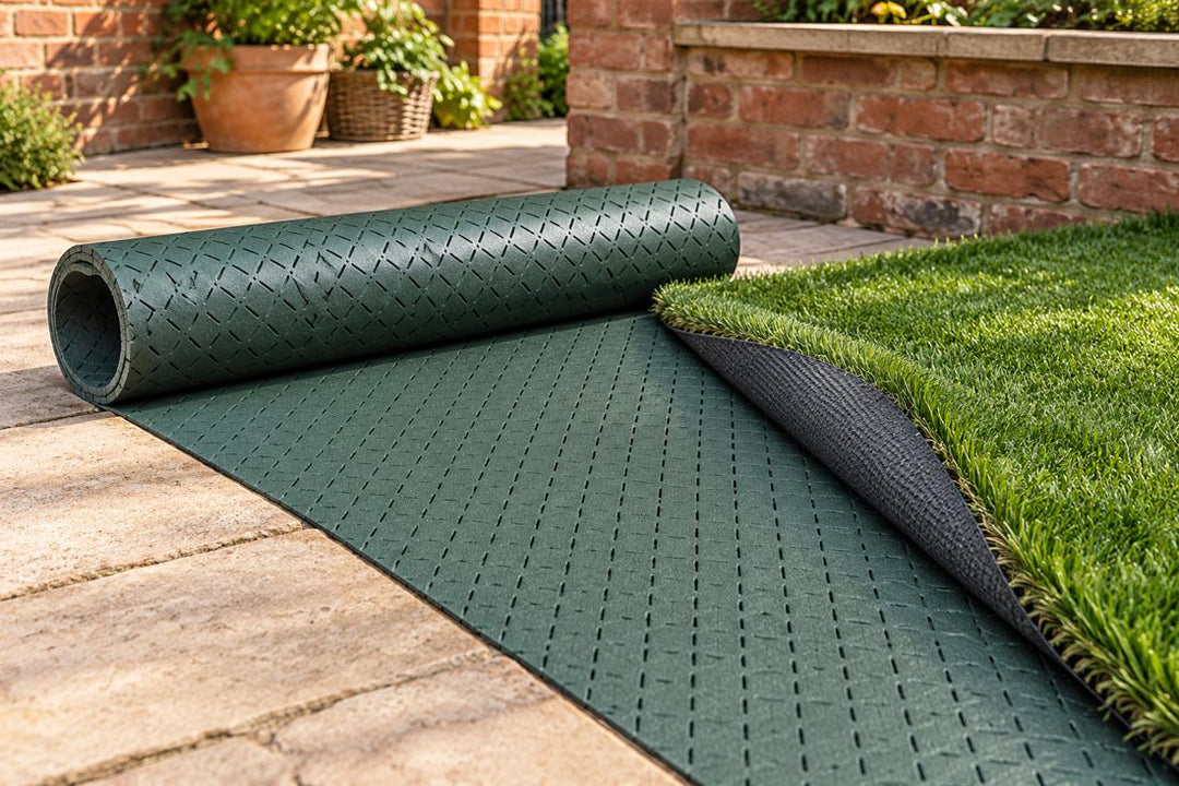 Best Artificial Artificial Grass Shock Pad Underlay in a UK home or garden setting