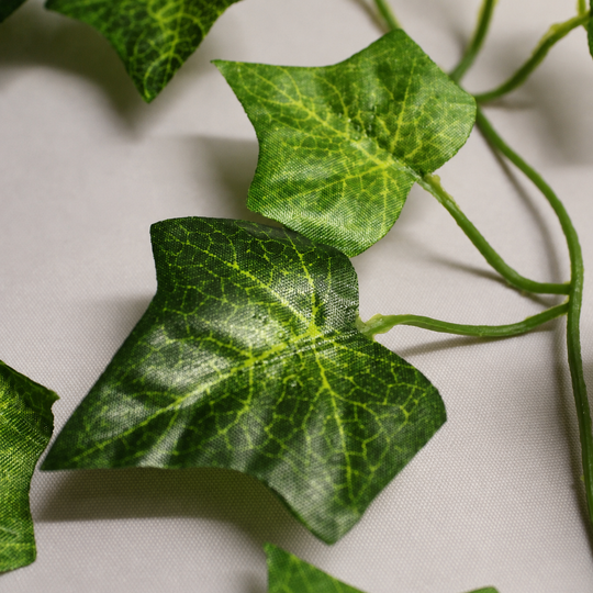Best Artificial 7ft - 210cm English Ivy Garland - IL03 - close-up