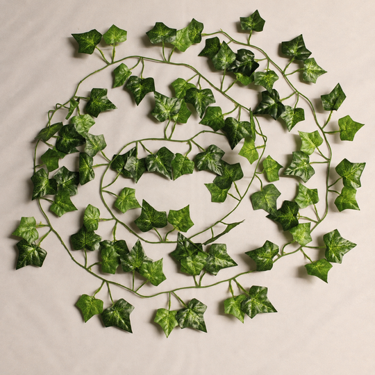 Best Artificial 7ft - 210cm English Ivy Garland - IL03 - features view