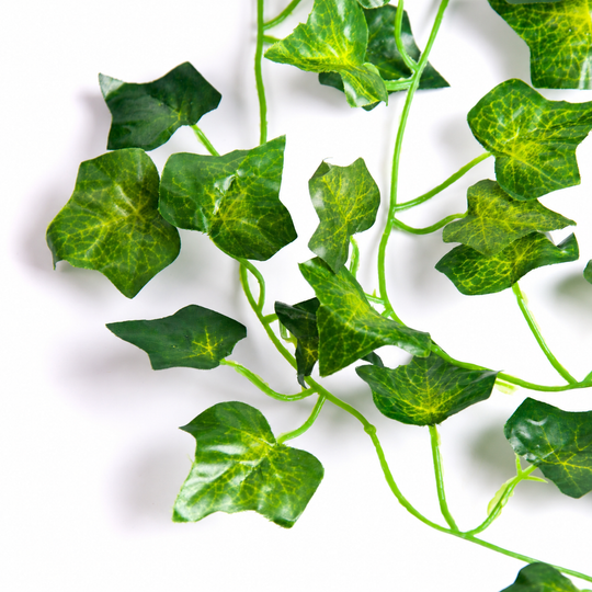 Best Artificial 7ft - 210cm Dark English Ivy Garland - IL02 - side view