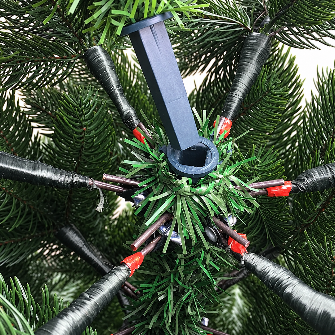 Best Artificial Premium Full PE Tips Christmas Tree - styled setting