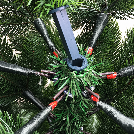 Best Artificial Premium Full PE Tips Christmas Tree - styled setting
