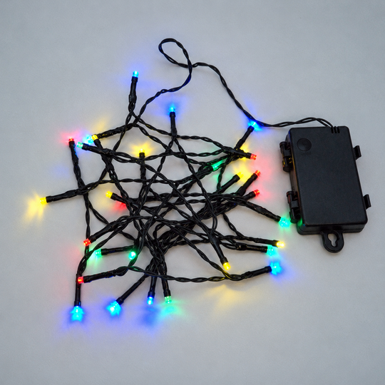 LED Outdoor Waterproof Battery 8 Multi-Function String Lights with Timer - material detail