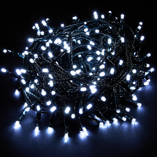LED Outdoor Waterproof Battery 8 Multi-Function String Lights with Timer - size and measurements