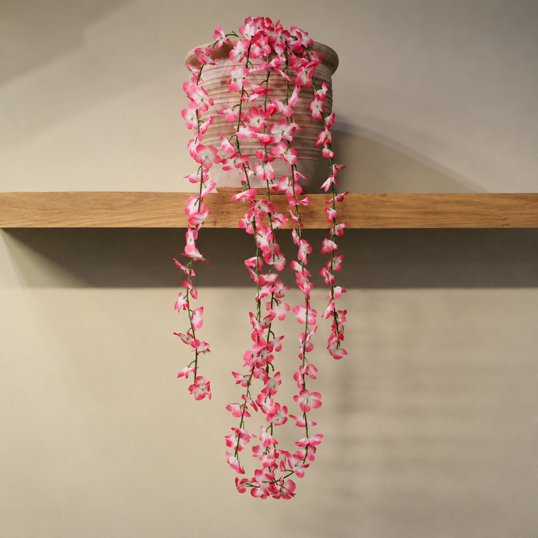 Best Artificial 80cm Silk Trailing Vine Flower Plant Wedding Garland Ivy — square lifestyle display
