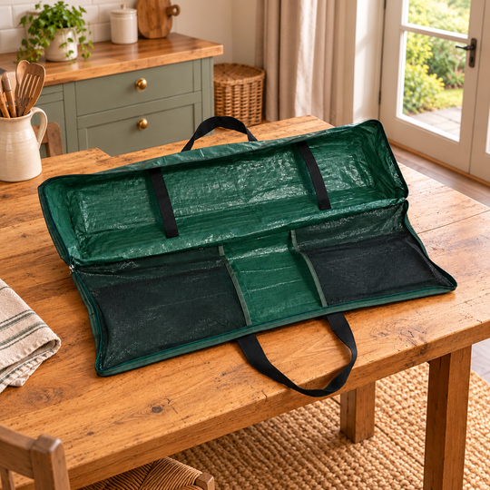 Christmas Gift Wrapping Storage Bag — square lifestyle display