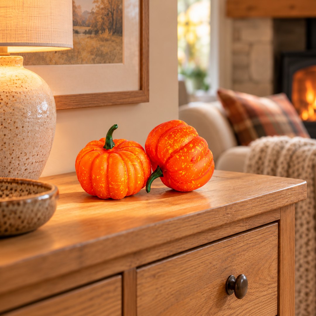 Best Artificial 9cm Mini Halloween Pumpkins — square lifestyle display