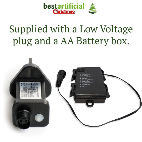 Best Artificial 6ft Multi Colour Snow Flocked Frosted Pop-up Pre-Decorated Pre-Lit Christmas Tree