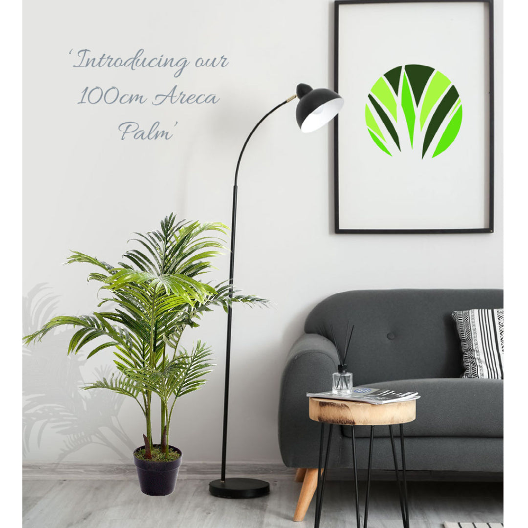Best Artificial 100cm - 3ft 6" Areca Palm Tree - Indoor Outdoor