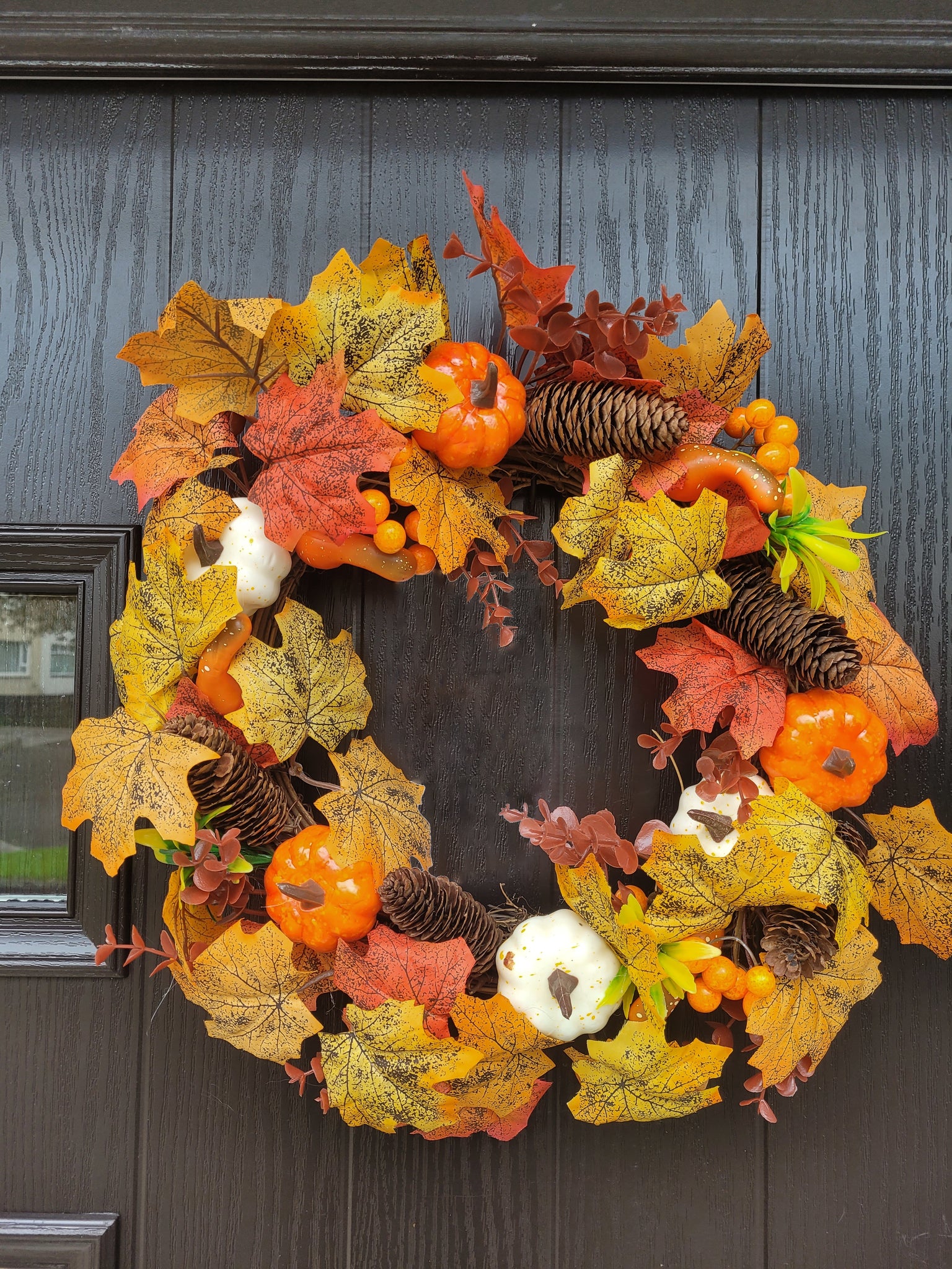 50cm Autumn Winter Halloween Wreath