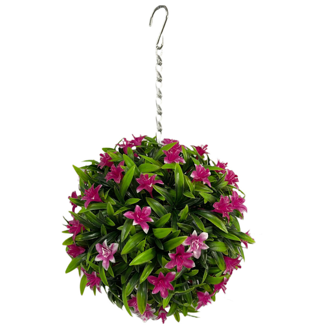Best Artificial Pink Lush Lily Flower Ball
