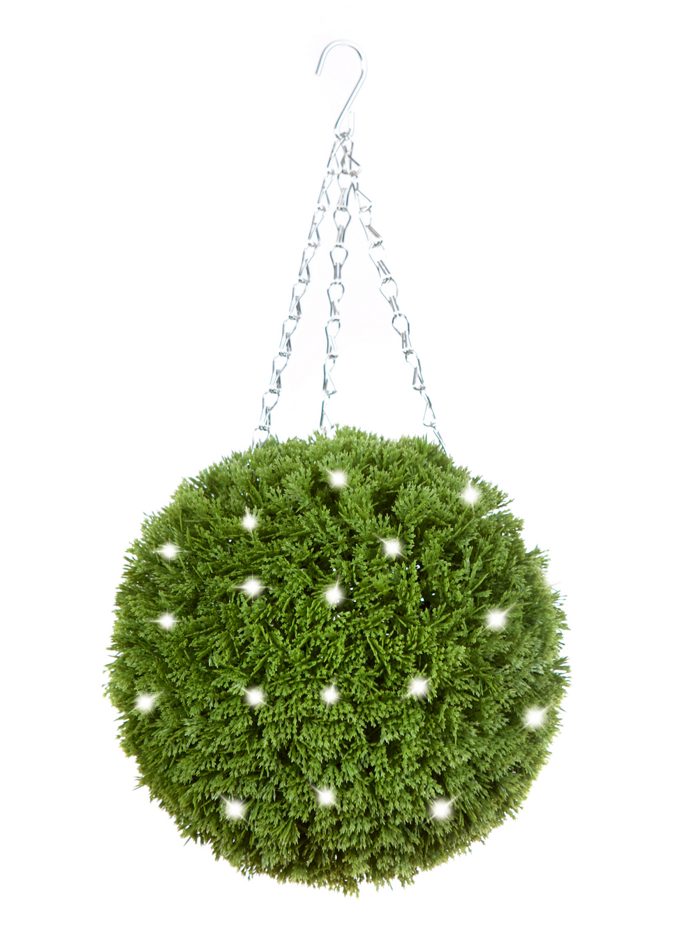 Best Artificial Pre-Lit 28cm Flower Balls