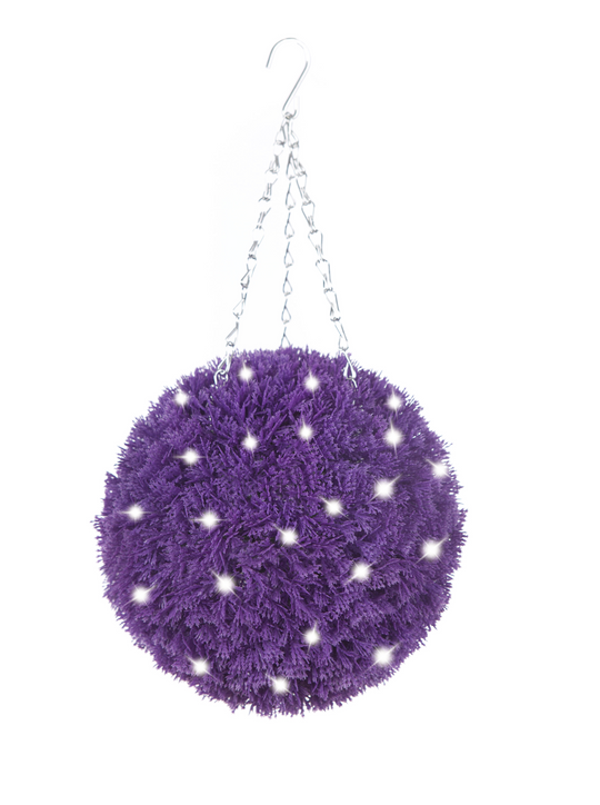 Best Artificial Pre-Lit 28cm Flower Balls