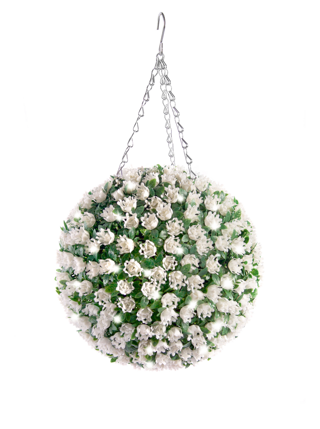 Best Artificial Pre-Lit 28cm Flower Balls