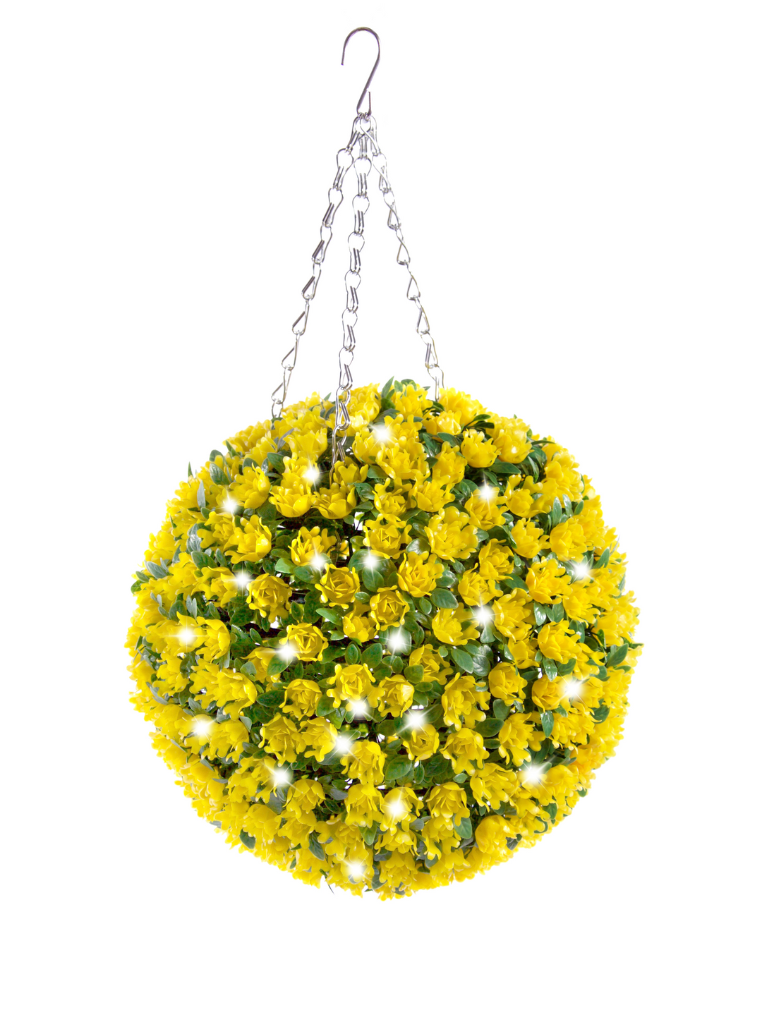 Best Artificial Pre-Lit 28cm Flower Balls