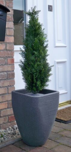 Best Artificial 3ft - 90cm Potted Cedar Topiary Tree