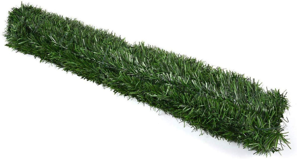 Best Artificial Conifer Leaf Screening Hedging Wall Garden Fence Landscaping