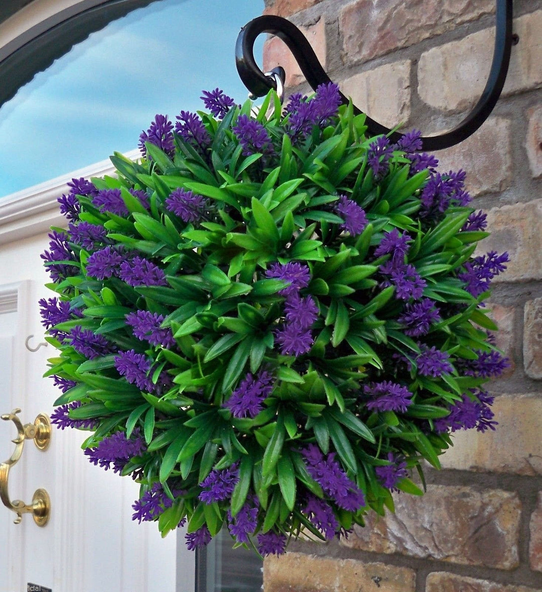 Best Artificial Purple Lush Lavender Flower Ball