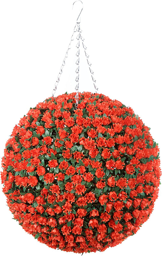 Best Artificial Orange Rose Flower Ball